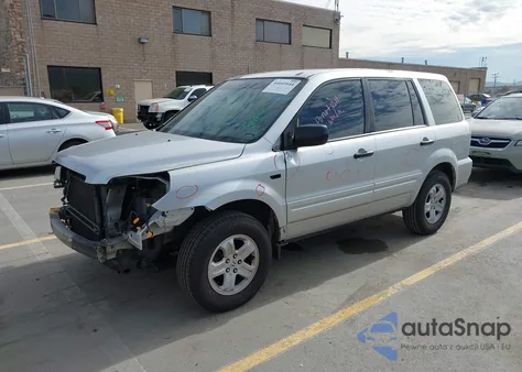 2006 Honda Pilot Lx z USA, uszkodzony, nr VIN 5FNYF28146B009563